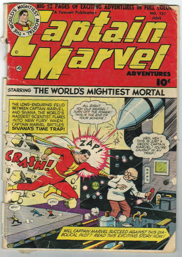 Captain Marvel Adventures #121 FR Front Cover