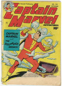 Captain Marvel Adventures #124 PR Front Cover