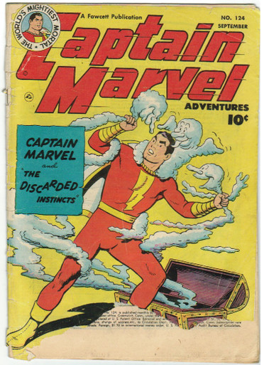 Captain Marvel Adventures #124 PR Front Cover