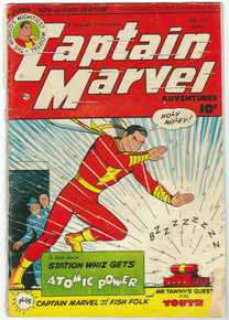 Captain Marvel Adventures #131 FR Front Cover