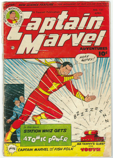 Captain Marvel Adventures #131 FR Front Cover