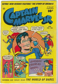 Captain Marvel Jr. #108 GD Front Cover