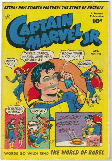 Captain Marvel Jr. #108 GD Front Cover