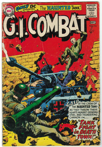 G.I. Combat #113 GD Front Cover
