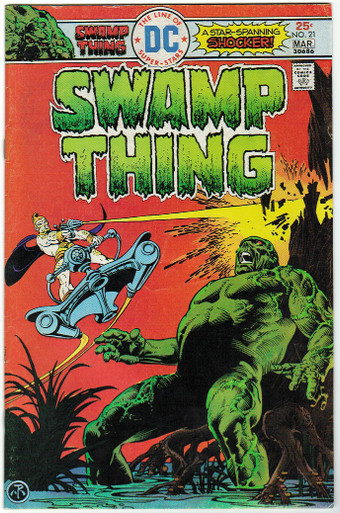Swamp Thing #21 FN Front Cover