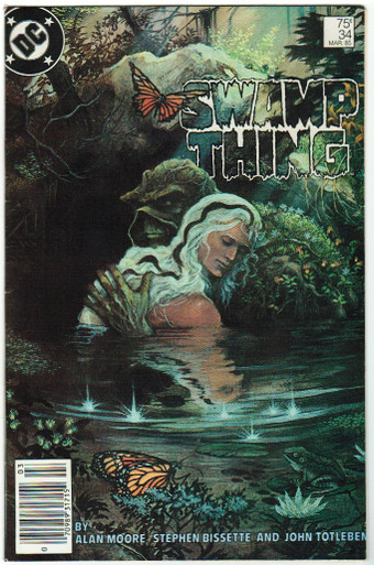 Swamp Thing Vol. 2 #34 VF Front Cover