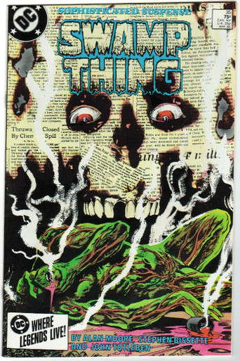 Swamp Thing Vol. 2 #35 VF/NM Front Cover