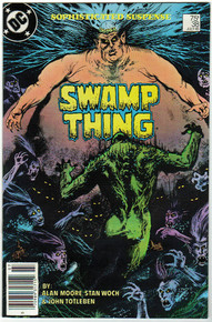 Swamp Thing Vol. 2 #38 VF/NM Front Cover