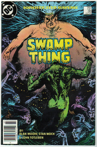 Swamp Thing Vol. 2 #38 VF/NM Front Cover