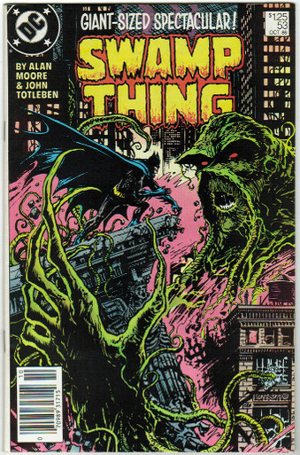 Swamp Thing Vol. 2 #53 VF/NM Front Cover