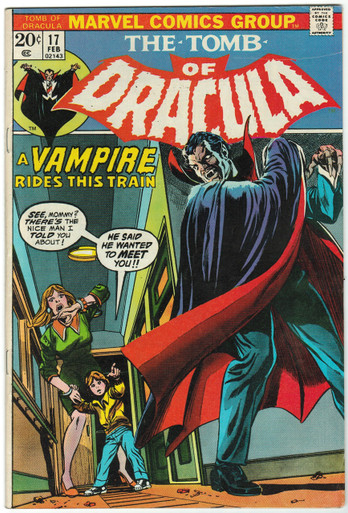Tomb of Dracula #17 FN Front Cover