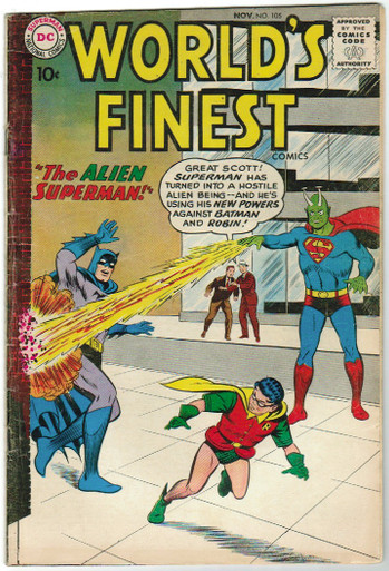 World's Finest #105 FN Front Cover