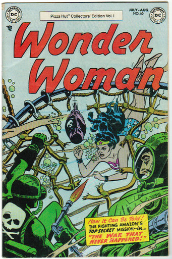 Wonder Woman #60 Pizza Hut Promo VG Front Cover