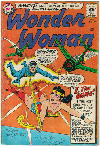 Wonder Woman #157 VG Front Cover