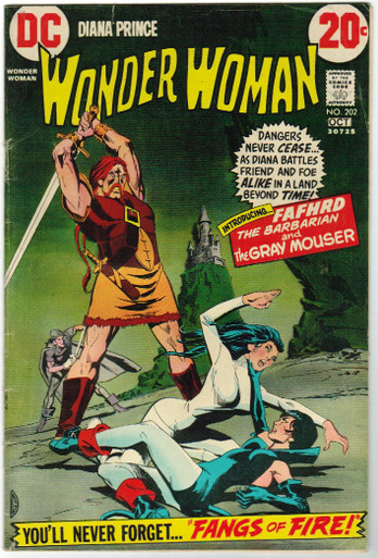 Wonder Woman #202 VG Front Cover