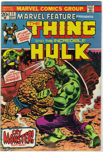 Marvel Feature Vol. 1 #11 FN Front Cover