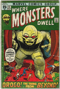 Where Monsters Dwell #12 GD Front Cover