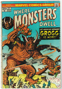 Where Monsters Dwell #27 GD Front Cover