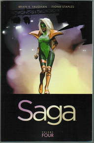 Saga Volume 4 Front Cover