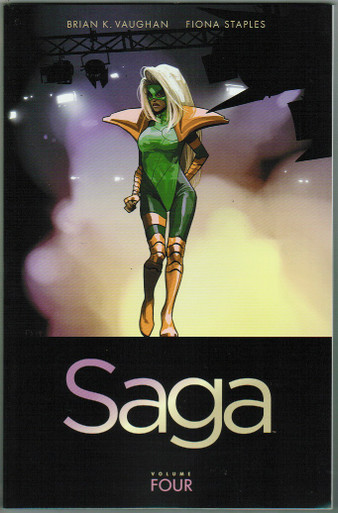 Saga Volume 4 Front Cover