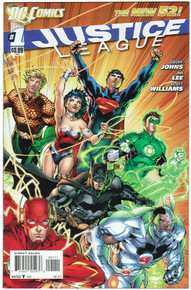 Justice League #1 NM Front Cover