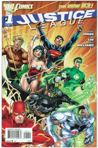 Justice League #1 NM Front Cover