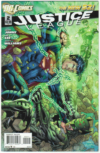 Justice League #2 NM Front Cover