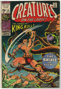 Creatures on the Loose #10 VG Front Cover