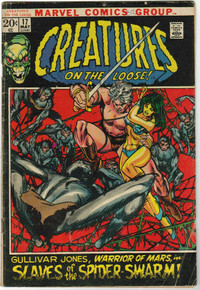Creatures on the Loose #17 GD Front Cover