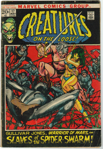 Creatures on the Loose #17 GD Front Cover