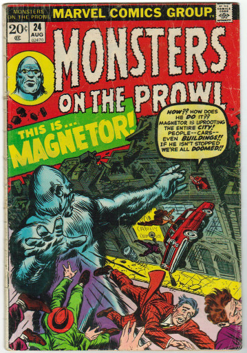 Monsters on the Prowl #24 GD Front Cover