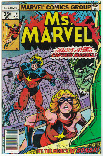 Ms. Marvel #19 FN Front Cover
