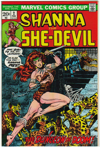 Shanna the She-Devil #2 NM Front Cover