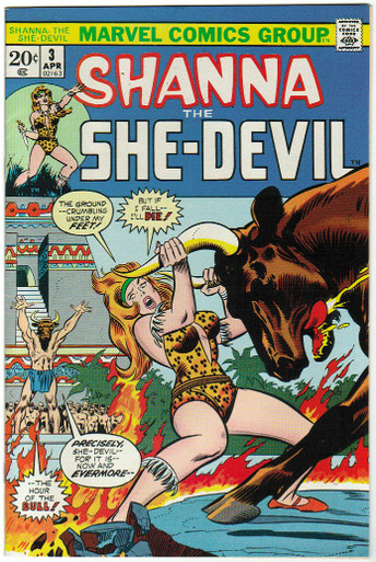 Shanna the She-Devil #3 NM Front Cover