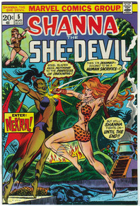 Shanna the She-Devil #5 NM Front Cover