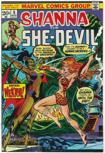 Shanna the She-Devil #5 NM Front Cover