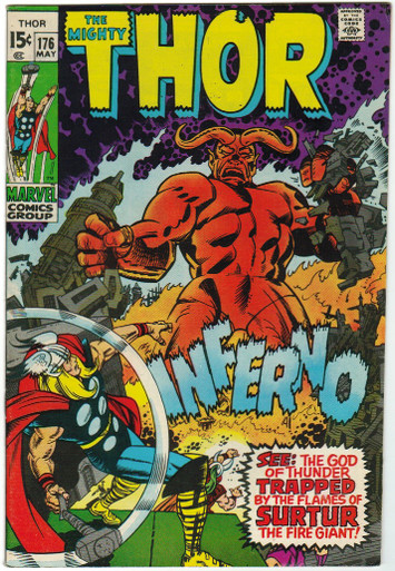 Thor #176 VF Front Cover
