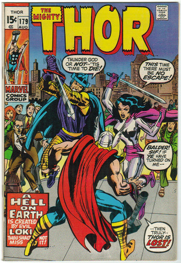 Thor #179 VF Front Cover