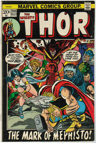 Thor #205 VG Front Cover