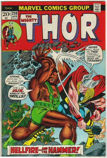 Thor #210 VF Front Cover