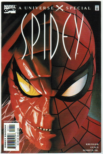 Universe X Spidey NM Front Cover