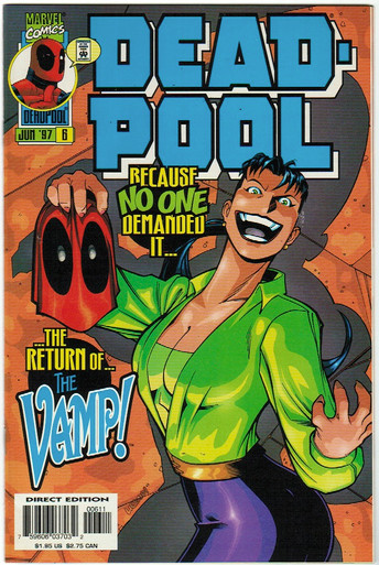 Dedpool #6 VF/NM Front Cover