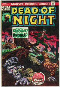 Dead of Night #5 FN Front Cover
