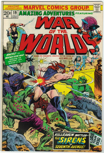 Amazing Adventures #19 FN Front Cover