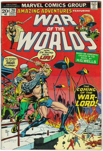 Amazing Adventures #20 FN Front Cover