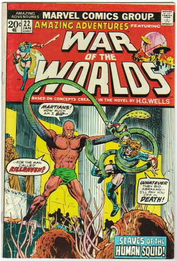 Amazing Adventures #22 FN Front Cover