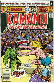 Kamandi, The Last Boy on Earth #43 Very Fine/Near Mint