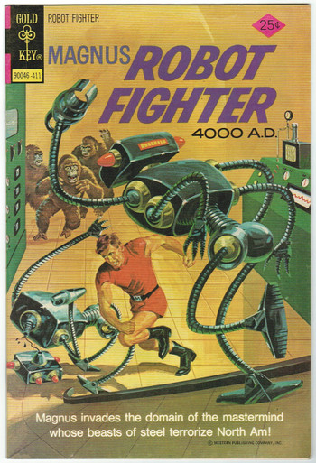Magnus Robot Fighter #37 VF/NM Front Cover