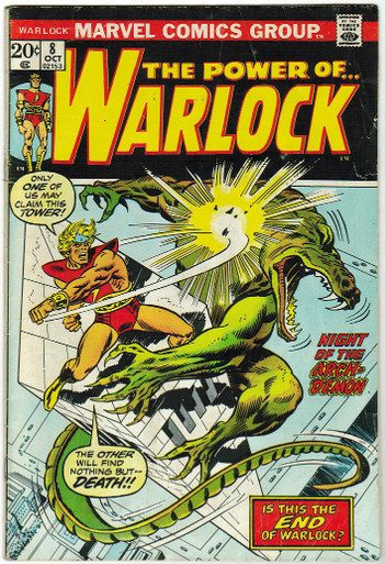 Warlock #8 VG Front Cover