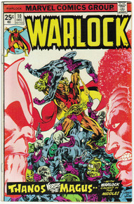 Warlock #10 FN Front Cover